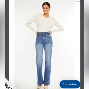 KANCAN- Flare jeans - High Rise